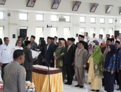Penyegaran Awal Tahun, Bupati Safaruddin Lantik 6 Pejabat Pimpinan Tinggi Pratama