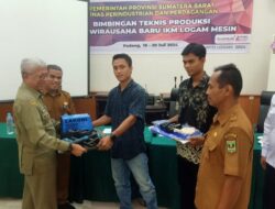 Agar Usaha Bisa Berkembang, IKM di Sumbar Harus Ubah Mainset, UPTD Logam Disperindag Sumbar Gelar Bimtek