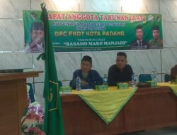 Edy Apresiasi RAT Tahunan Kopmadin DPC FKDT Kota Padang Tahun Buku 2023