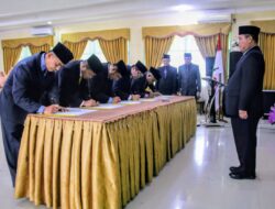 Gembong Rotasi Dimulai, Enam Pejabat Administrator Dilantik