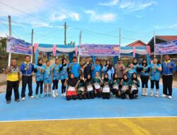 Kejurprov Bola Volly Sukses Digelar, Masyarakat Nagari Lubuk Alai Tumpah Ruah