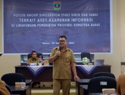 Pentingnya Menjaga Keamanan Aset Infomasi, FGD Dengan OPD Se-Sumbar Digelar