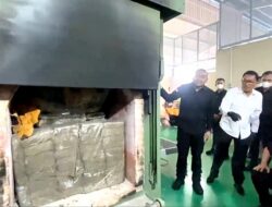 Barang Bukti 622 Kg Ganja Dimusnahkan BNNP Sumbar