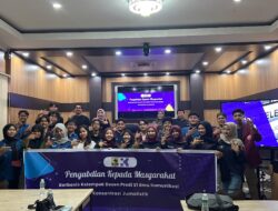 Puluhan Mahasiswa Hima Ilmu Komunikasi Se-Sumbar Ikut Workshop Pelatihan Jurnalistik