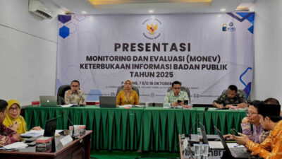 Presentasi Monev KI Sumbar 2025 Rampung, Ini Tiga Indikator Penilaiannya