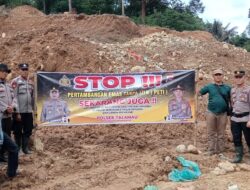 Berantas Aktivitas Penambangan Emas Tanpa Izin di Rimbo Janduang