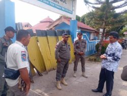 Oknum Masyarakat Tutup Pintu Gerbang SMP Unggul Dharmasraya, PBM Tetap Berjalan