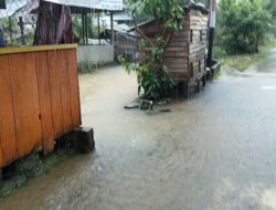 Disapu Banjir, Sebagian Ikan Milik Pokwasmas Dusun Baru Hanyut