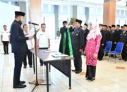 169 Aparatur di Lingkungan Pemko Padang Resmi Dilantik