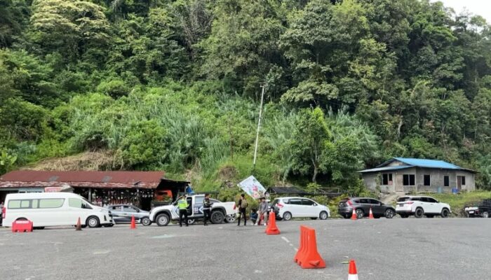 Volume Kendaraan Meningkat, Satlantas Polres Solok Terapkan Sistem One way