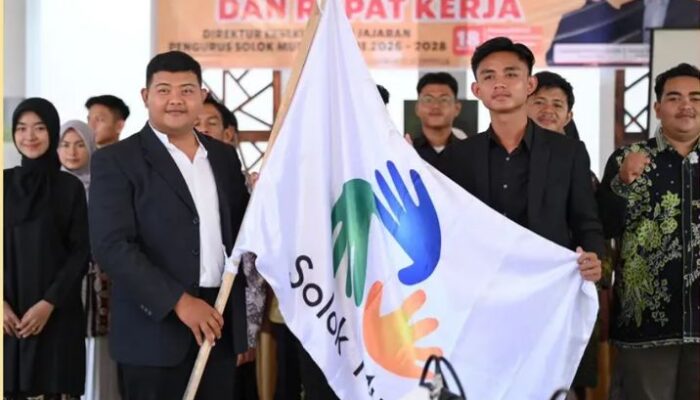 Pelantikan Pengurus dan Rapat Kerja Solok Muda 2026–2028, Momentum Arah Strategis Pemberdayaan Pemuda Solok Raya