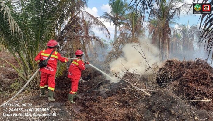 Idul Adha 1447 H, Tim Karhutla Masih Berjibaku Padamkan Api di Lapangan