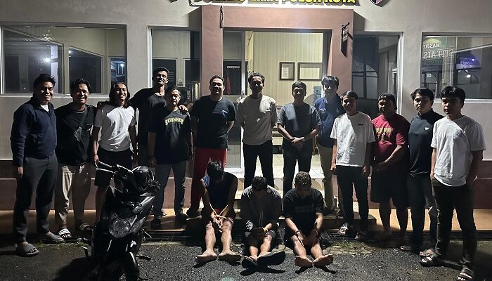Polres Limapuluh Kota Tangkap Tiga Tersangka Curanmor dan Penadah