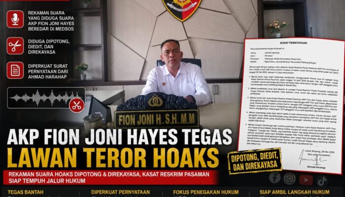 AKP Fion Diserang Hoaks, Rekaman Diduga Direkayasa untuk Pembunuhan Karakter