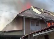 Rumah Semi Permanen Terbakar, Seorang Warga Lanjut Usia Meninggal Dunia