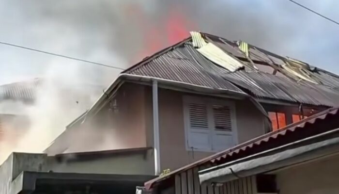 Rumah Semi Permanen Terbakar, Seorang Warga Lanjut Usia Meninggal Dunia