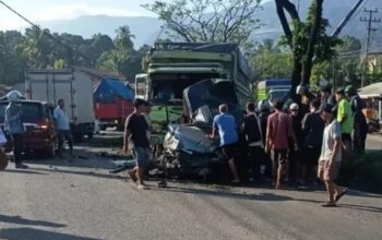 Polresta Padang Tetapkan Sopir Truk Laka Maut Lubuk Kilangan Sebagai Tersangka