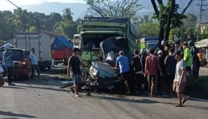 Polresta Padang Tetapkan Sopir Truk Laka Maut Lubuk Kilangan Sebagai Tersangka