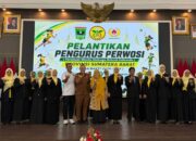 Perkuat Prestasi Atlet Perempuan di PON NTT-NTB, Pengurus Perwosi Sumbar Resmi Dikukuhkan