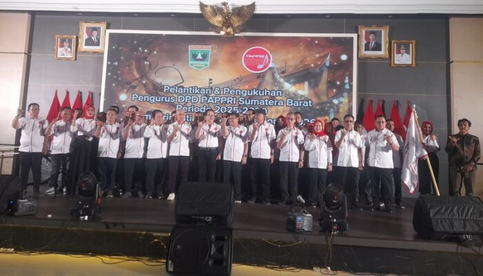 Dorong Percepatan Pengembangan Ekraf Lewat Seni, DPD PAPPRI Sumbar Resmi Dilantik