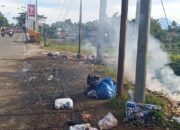 Unggukan Sampah di Jembatan Akses BIM Dibakar di Tempat, DLHPKPP Bantah Berikan Izin
