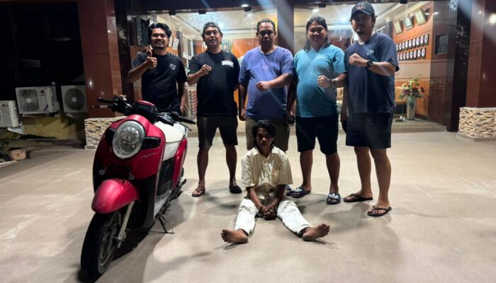Residivis Curanmor Dibekuk Polresta Padang, Honda Scoopy Curian Berhasil Diamankan