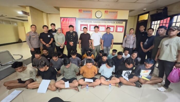 21 Orang Diamankan Diamankan Polisi, Diduga Penyebar Tautan Judi Online