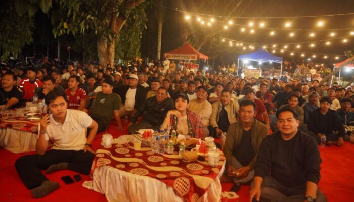 Bupati Annisa Suci Ramadhani Membaur Bersama Ratusan Warga di Nobar Final Piala Dunia 2026