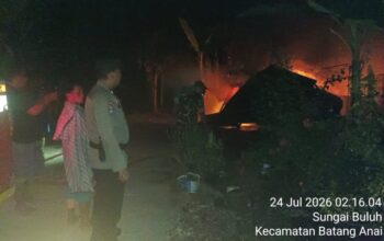 Dua Orang Tewas dalam Kebakaran Rumah di Batang Anai, Polisi Selidiki Penyebab
