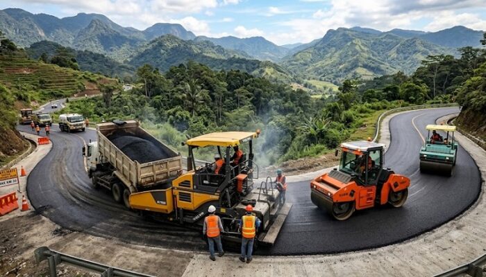 Perbaikan Jalan Amblas di Sungai Landia Telan Rp 14 Miliar, Simpang Gudang-Lubuk Basung Rp 6 Miliar