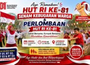 Semarak HUT RI ke-81, Ketua RT 05 Ajak Warga RW 02 Gunung Sarik Jaga Kekompakan