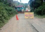 Ruas Jalan Pulau Punjung-Kampung Surau Sepanjang 5,6 Km Mulai Diperbaiki