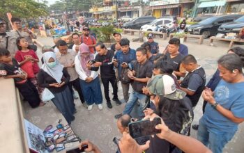 Jurnalis Sumbar Bersatu, Doakan Lima Rekan dan Tiga Kru Kapal yang Hilang di Selat Sunda