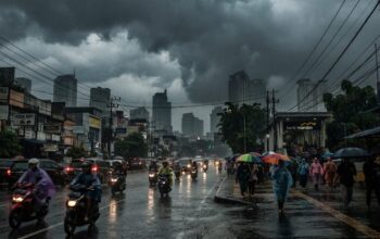 BMKG Ingatkan Potensi Cuaca Ekstrem di Sumbar pada 11-13 September