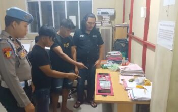 Dua Residivis Diamankan Satresnarkoba Dharmasraya, Diduga Terlibat Peredaran Sabu