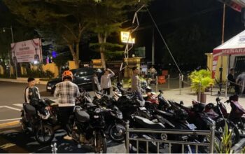 15 Motor Berknalpot Brong Diamankan Polresta Padang dalam Razia hingga Dini Hari
