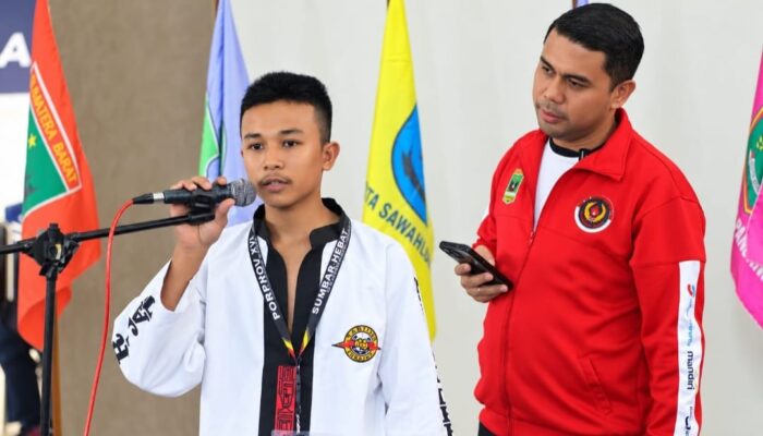 Dipo Pratama : Atlet Tarung Derajat Sumbar Jangan Hanya Tampil, Targetkan Medali